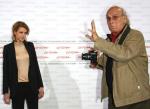 avec l'actrice Emilia Verginelli, Festival International du film de Rome, Octobre 2009