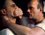 avec Moritz Bleibtreu dans Das Experiment (2001) d'Oliver Hirschbiegel, un truc qui tourne mal....