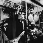 avec Henry Fonda sur le tournage de The Wrong Man (1956)